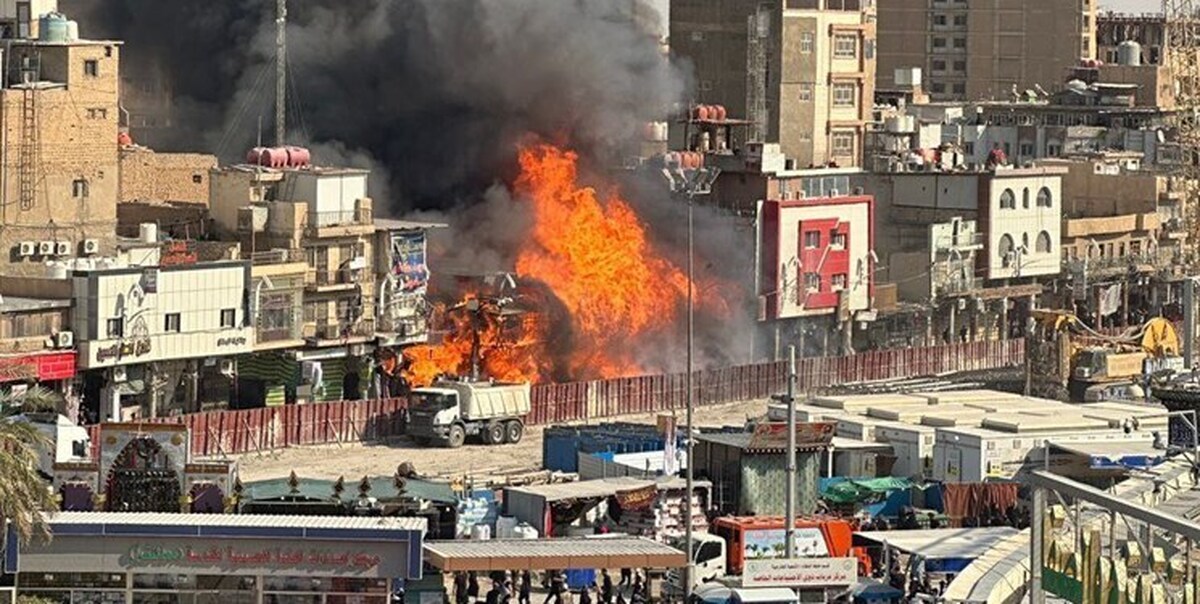 آتش سوزی در شهر کربلا چهار کشته بر جای گذاشت